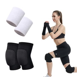 Knee Pads, Knee Pads, Sports Knee Brace, Compression Knee Brace, Elastic, Breathable, Elastic, Knee Brace, Volleyball, Knee Brace, Wrist Brace, Sports