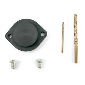 TIKSCIENCE Motorcycle Engines Frame Stud Drill Plate Repair Tool,Fit for Harley/Buell,1/4" and 1/8" Drill with Steel Insert