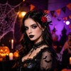DIYCUT Set of 3 Gothic Hair Accessories - Red Rose