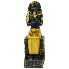 TRANSGOOD Egyptian Pharaoh Mini Size Statue Tutankhamun Figurine Collectible Decorative Sculpture Egypt Souvenirs
