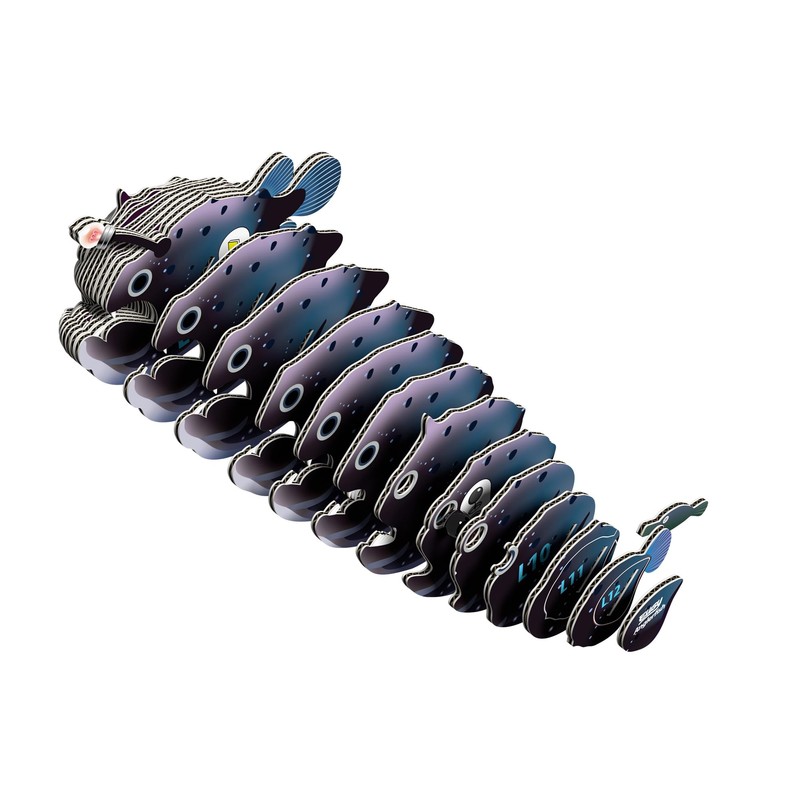 EUGY D5080 Anglerfish 3D Model Craft Kit,