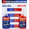 ThreadLocker Blue and Red, Thread Lock Medium and High Strength