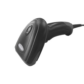 Visicom BC-NL1100U2-B Antibacterial Long Range CCD Barcode Reader, USB, Black, LCD Reading, Black