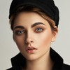 Boobeen Eyebrow Powder Kit, 2-color Waterproof Eyebrow Palette Makeup to