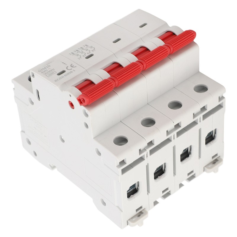 6KA 4P Miniature Circuit Breaker PP Flame Retardant Circuit Breaker