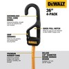 DEWALT DXBC300364 Black/Yellow 36" Premium Heavy-Duty Bungee Cords, 4 Pack