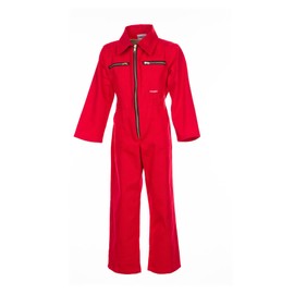 Planam 161086 Size 86/92 Children's Overall - Mid Red