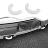 White Front Bumper Tow Hook Covers Compatible with F150 2009-2025