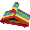DIVCHI 20 Pack Children's Hanger Plastic Tubular Kids Hangers Non