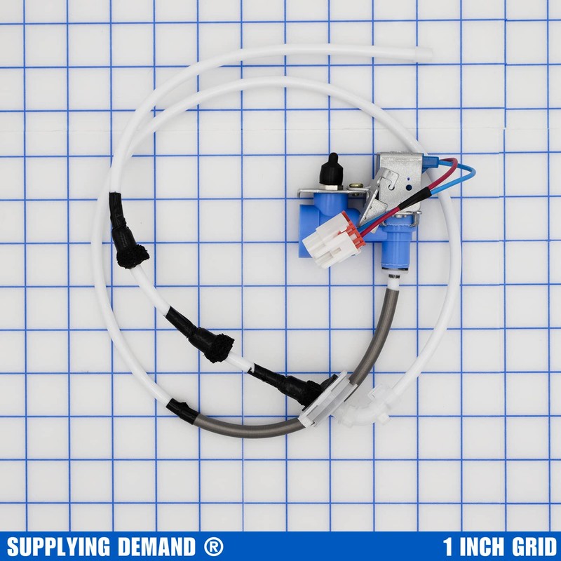 Supplying Demand AJU73753101 MJU62186801 Refrigerator Water Inlet Valve Assembly Replacement