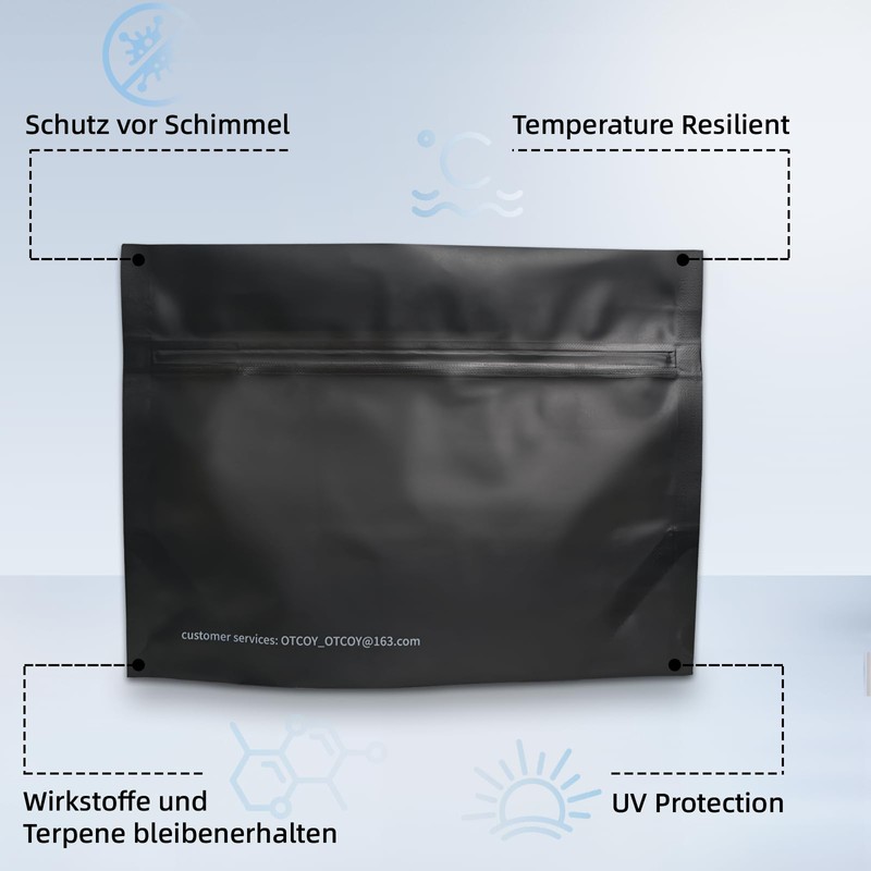 Reusable Storage Bags for 30 g, Airtight Storage Bags with