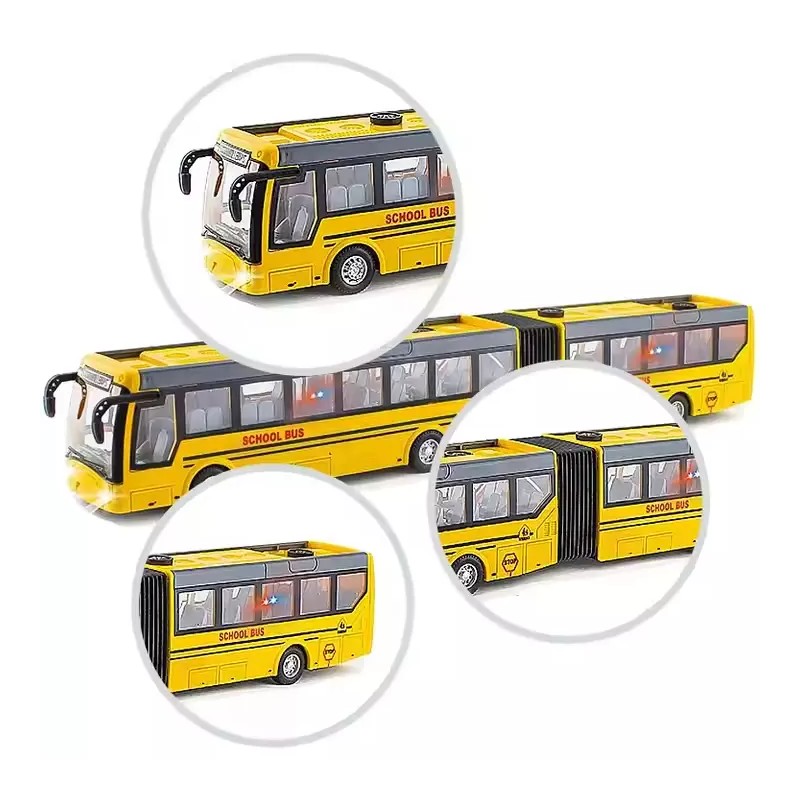 UNOMI 1:32 Scale RC School Bus Model-Remote Control Toy w/