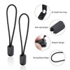 12 Pack Zipper Pull Replacement Zipper Pull Tabs Cord Ends