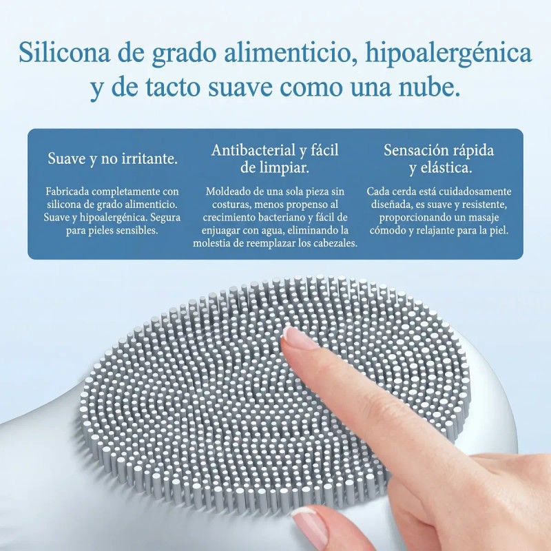 Cepillo Facial Eléctrico Ideal Para Limpiar Y Exfoliar Punto