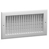 14" x 6" (W x H) Aluminum Sidewall Multi-Shutter Registers
