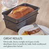 Chicago Metallic Professional Gluten-Free Loaf Pan, Perfect for baking bread,