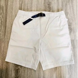 Goodthreads Men's Khaki Gray Pull-on Comfort Stretch Canvas Short Size Medium