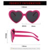 ZIMUSUN Kids Polarized Heart Shaped Sunglasses for Girls Trendy Cute