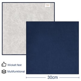 ComfortAce Camera Wrapping Cloth for Camera as Protective Case for Photography Equipment in Backpack, Bag, Pouch etc. Fits Full Format DSLR, Lens, Tripod, Tablet PC etc., blue, wrapping cloth