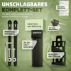 Bicycle Folding Lock with Hard Clip 85 cm - Safe,