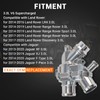 XUNUOPARTS 3.0L V6 Aluminum Thermostat Assembly Compatible with 2014-2016 Land