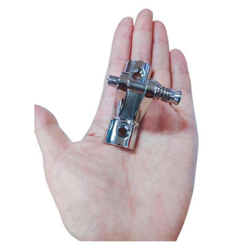 NRC&XRC Stainless Steel 316 Pair of Bimini Top Deck Hinge