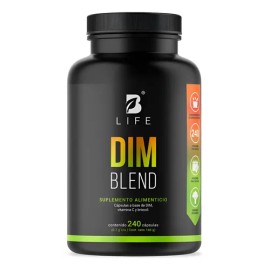 Dim 300mg Con Vitamina C Y Brócoli 240caps Dim Blend. B Life Sin Sabor                                                                                