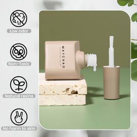 MAYCHAO 15ML Gel Nail Polish 1Pc White Nail Polish Soak Off UV LED Nail Gel Polish Nail Art Starter Manicure Salon DIY at Home, 0.5 OZ