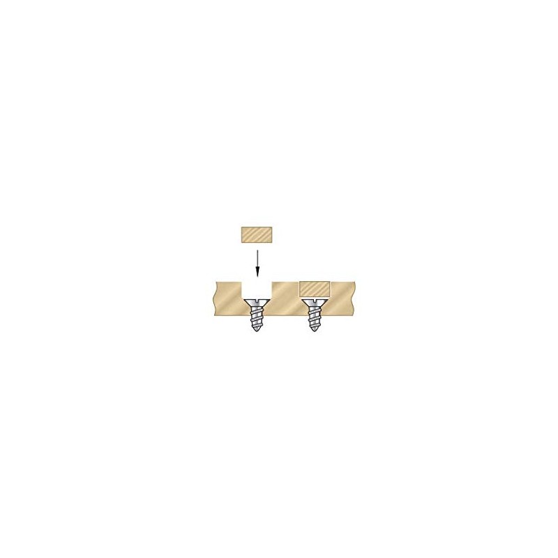 Amana Tool - 55202 Carbide Tipped 82° Countersink #6 Screw