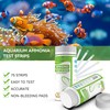 Yiffer 75-Count Ammonia Test Strips for Fish Tank, Freshwater &