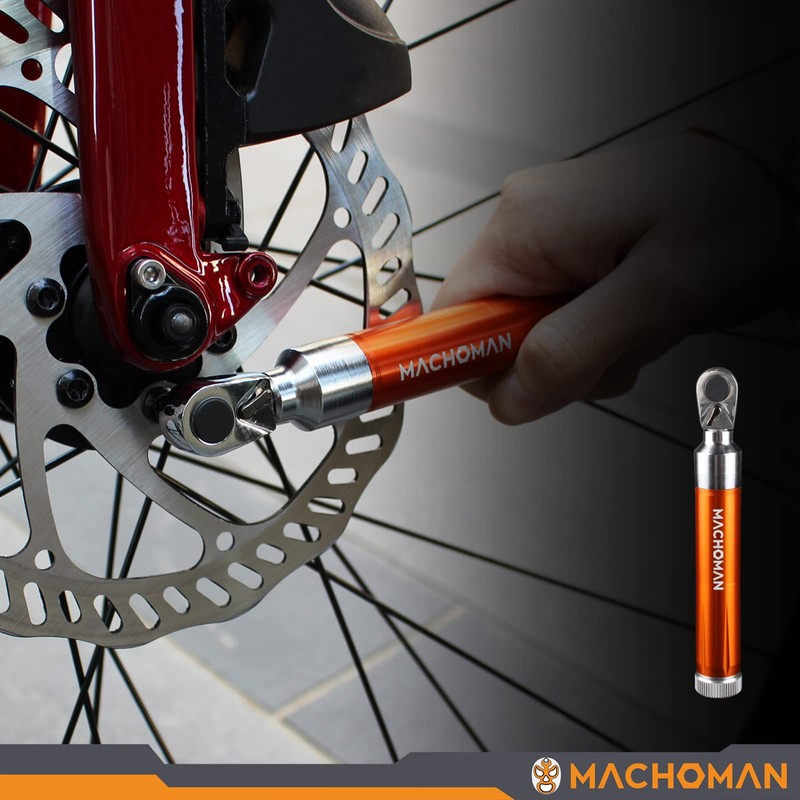 MACHOMAN RCW209 9 Piece Transformed Ratchet Bit Screwdriver Set