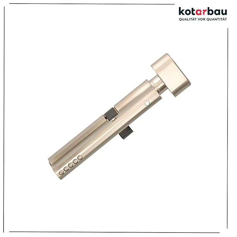 KOTARBAU 5907465919593 Lock Cylinder, Nickel, A 40 / B 40