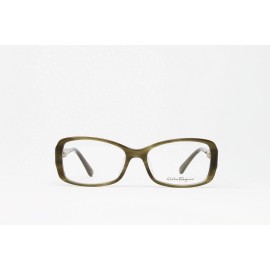 Salvatore Ferragamo Women's Eyeglasses SF2610R 319 Striped Green 52mm NEW!