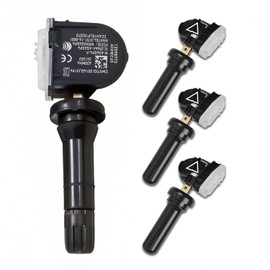 13598773 Sensor de presión de neumáticos TPMS Juego de 4 433 MHZ Compatible con Chevy Silverado 1500 Camaro Impala Traverse Malibu Express Suburban Silverado Cruze Buick Enclave Lacrosse GMC Sierra