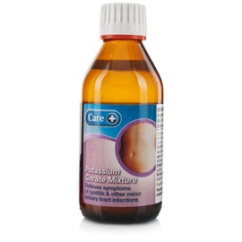 CARE OTC Medicines Female Health Potassium Citrate Mixture 1.5G/5ML/1.1G/5ML 200ML