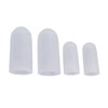 10 Pairs Toes Protector Soft Silicone Prevent Friction Different Size