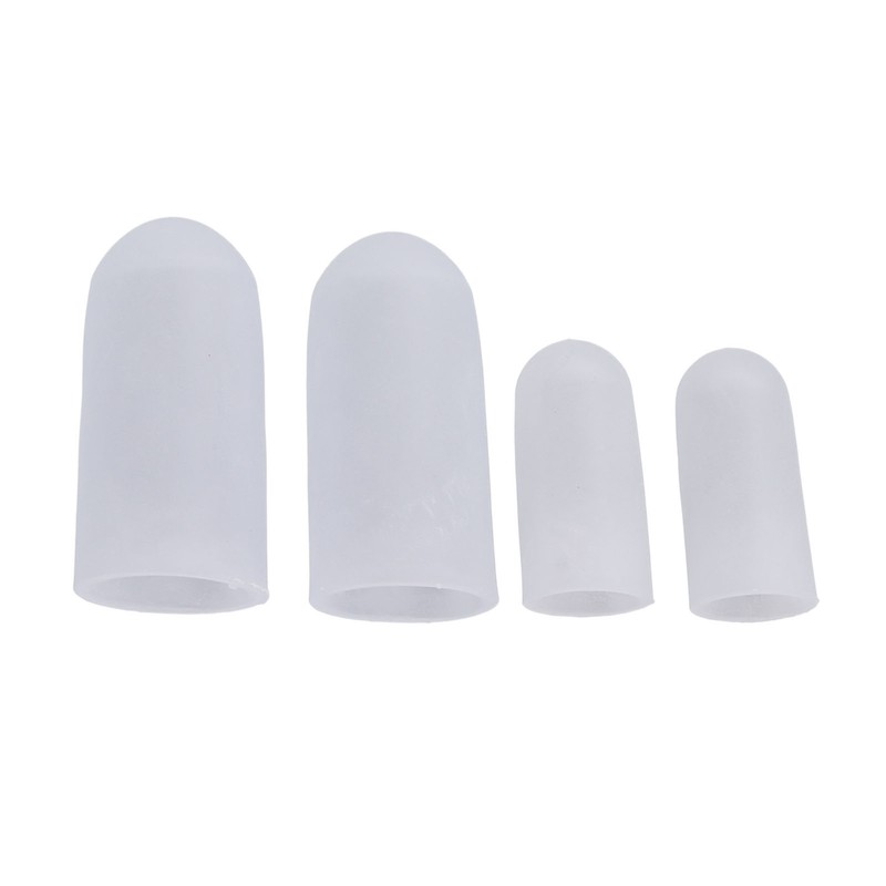 10 Pairs Toes Protector Soft Silicone Prevent Friction Different Size