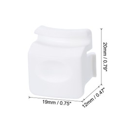 QUARKZMAN Replacement Button for 24oz 32oz Bottle Non-Bpa Water Bottle Lid Mouth Top Cap Pressure Switch Parts for 19/24/25/32/40oz Stainless Steel Bottle Accessories White Pack of 2