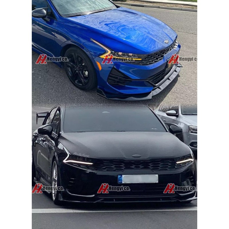 JES Motorsport Front Bumper Lip Splitter Chin Spoiler Gloss Black