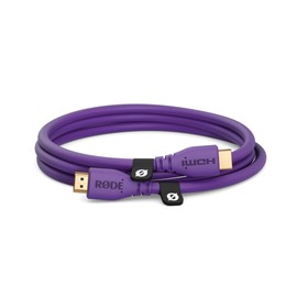 RØDE HDMI-1.5 Premium High Speed HDMI Cable with Ethernet (1.5m/5ft, Purple)
