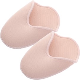 COLLBATH 1 Pair Ballet Lace Set Toe Pads for Ballet Shoes Dance Toe Pads Toe Protectors for Pointe Shoes Toe Cap Made of Fabric Gel Toe Caps Sebs Supplies Miss Cushioning