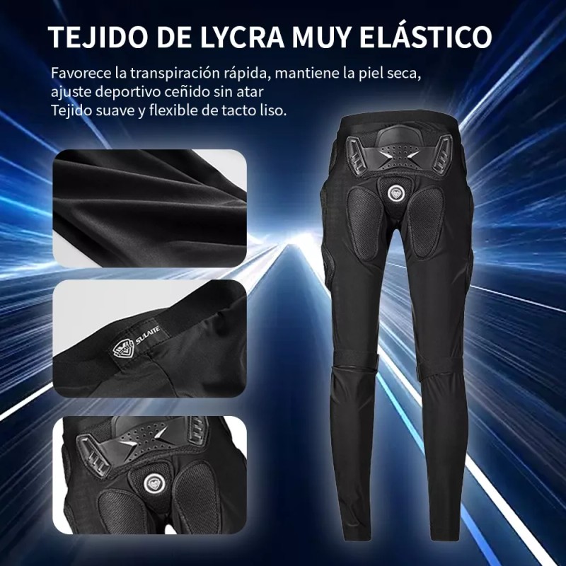 generic Pantalón Blindado De Motocicleta De Múltiples Tamaños