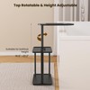Sunnacate Bathtub Tray Table, Freestanding Bath Side Table Tub Tray