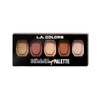 L.A. COLORS Shimmer Eyeshadow Palette, Beam Me Up CES697