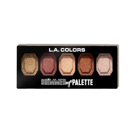 L.A. COLORS Shimmer Eyeshadow Palette, Beam Me Up CES697
