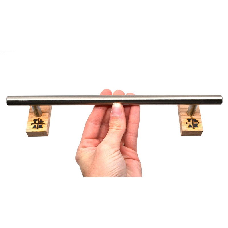 Teak Tuning Round Fingerboard Rail - Standard Edition - Silver