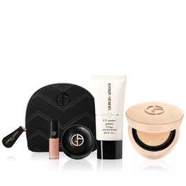 (Armani Beauty) Exclusive Power Fabric Cushion + UV Master Primer 30ml Set No. 0 (BEST) / (아르마니 뷰티) 단독 파워 패브릭 쿠션 + UV 마스터 프라이머 30ml 세트 0호 (BEST)
