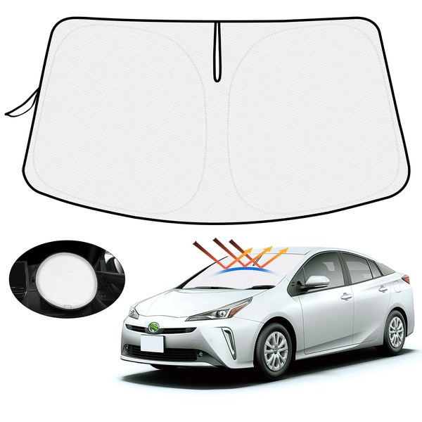 Mozan Toyota Prius 50 Series Sunshade for Windshield 2015-2023 Car