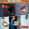 Douevo Door Stop Alarm and Adjustable Portable Door Lock Provide