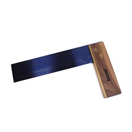 Barnwell Walnut Carpenters Try Square 9" (225mm) Brass Made in Sheffield